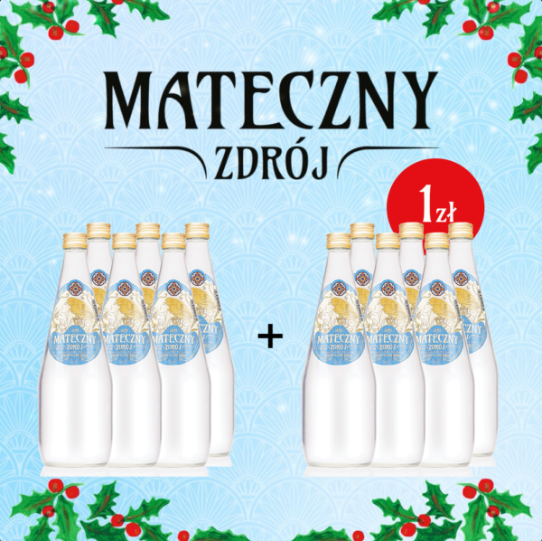 Mateczny Zdrój 700 ml lekko gazowany PROMOCJA 1+1!