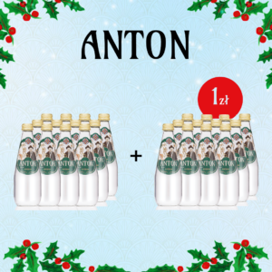 Anton 330 ml gazowany PROMOCJA 1+1!