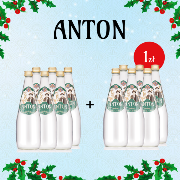 Anton 700 ml gazowany PROMOCJA 1+1!