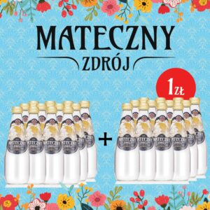 Mateczny Zdrój gazowany 330ml PROMOCJA 1+1!