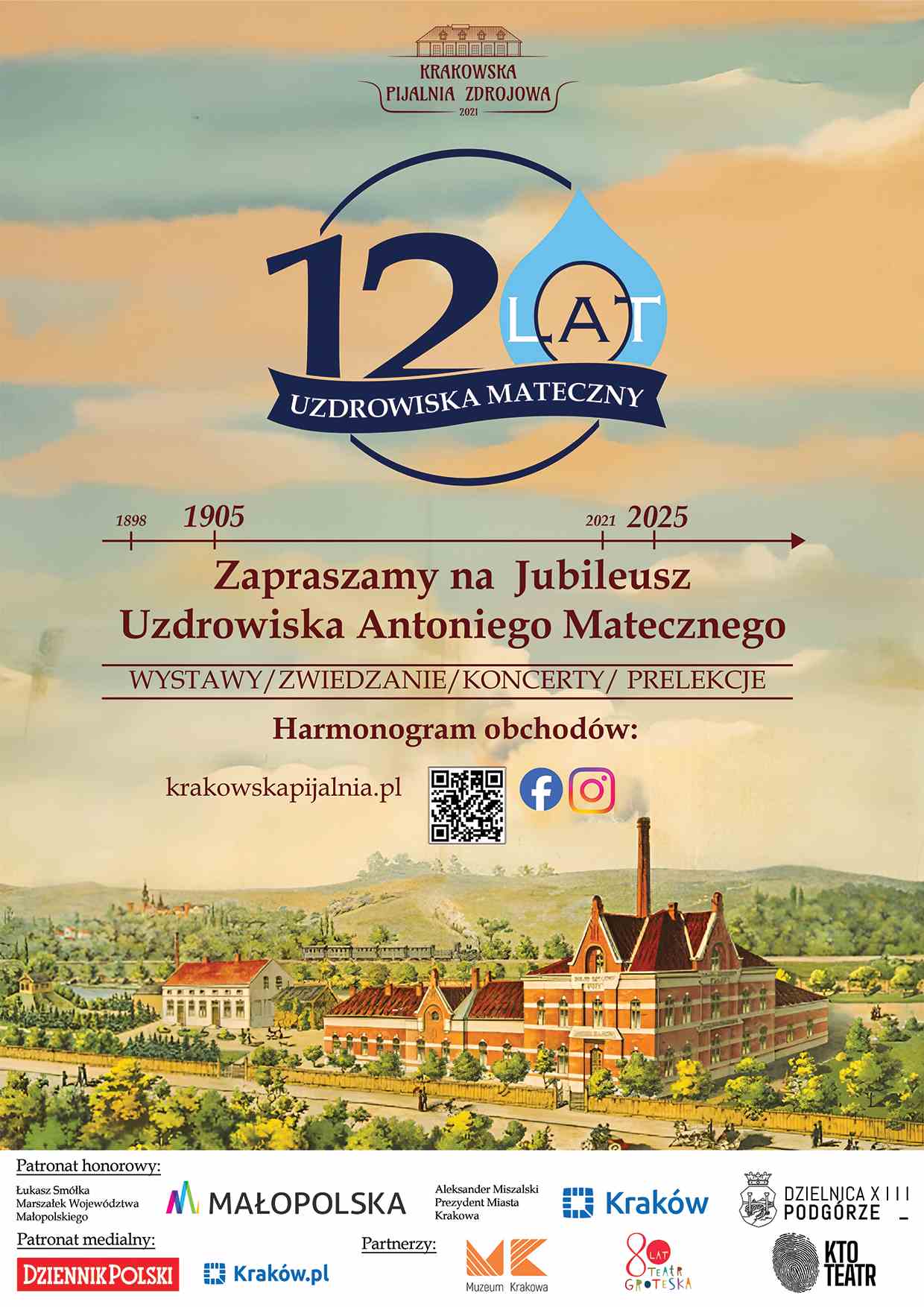 Plakat z logotypami na stronę